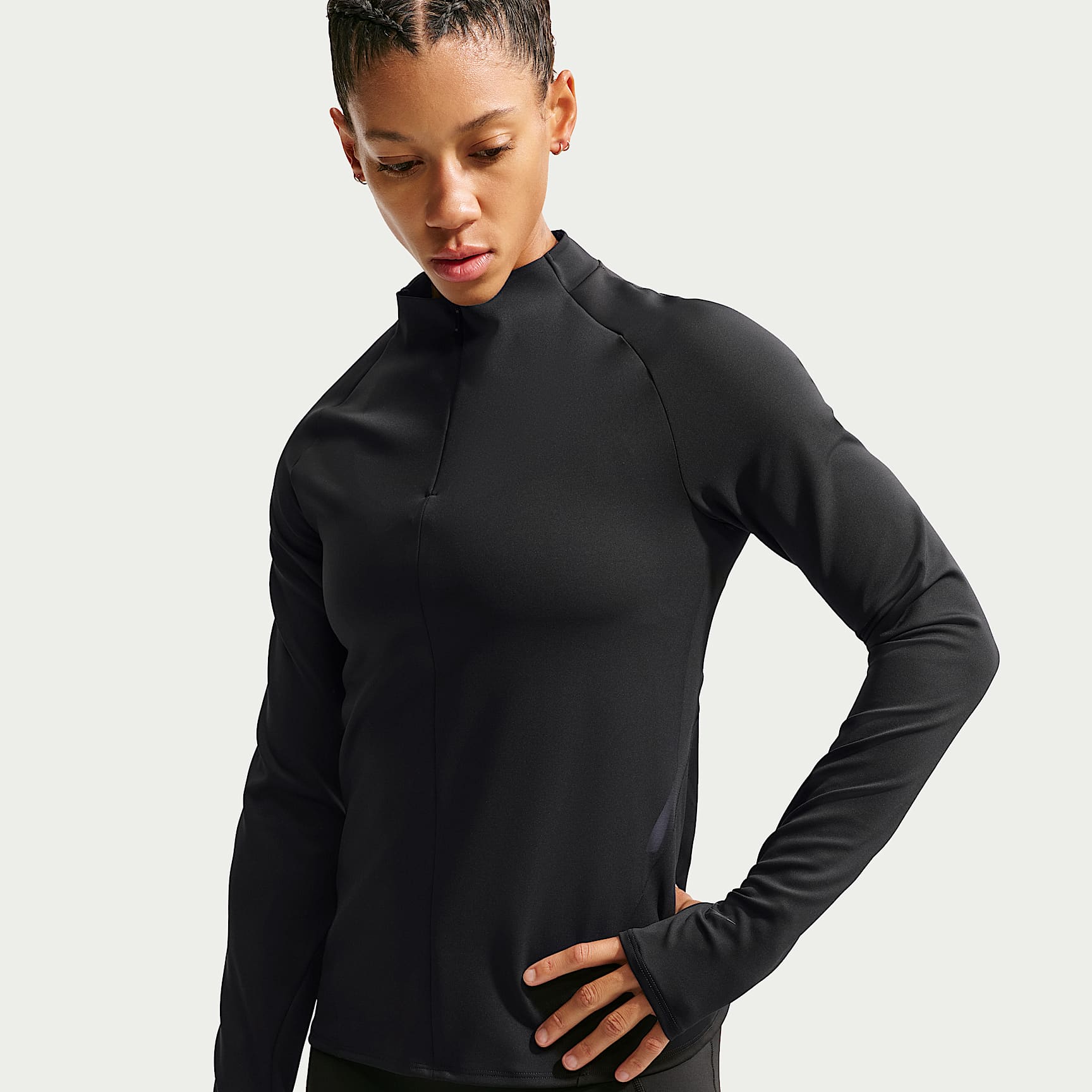 Nike Universa Women's 1/4-Zip Long-Sleeve Top. Nike.com